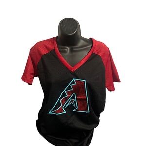 Arizona Diamondbacks Shirt Women’s Medium MLB Baseball Jersey Shirt